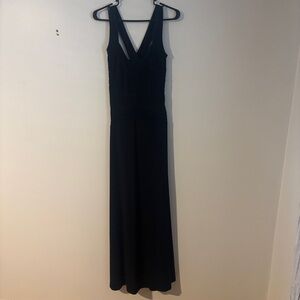 Calvin Klein Black Sleeveless Maxi Evening Dress